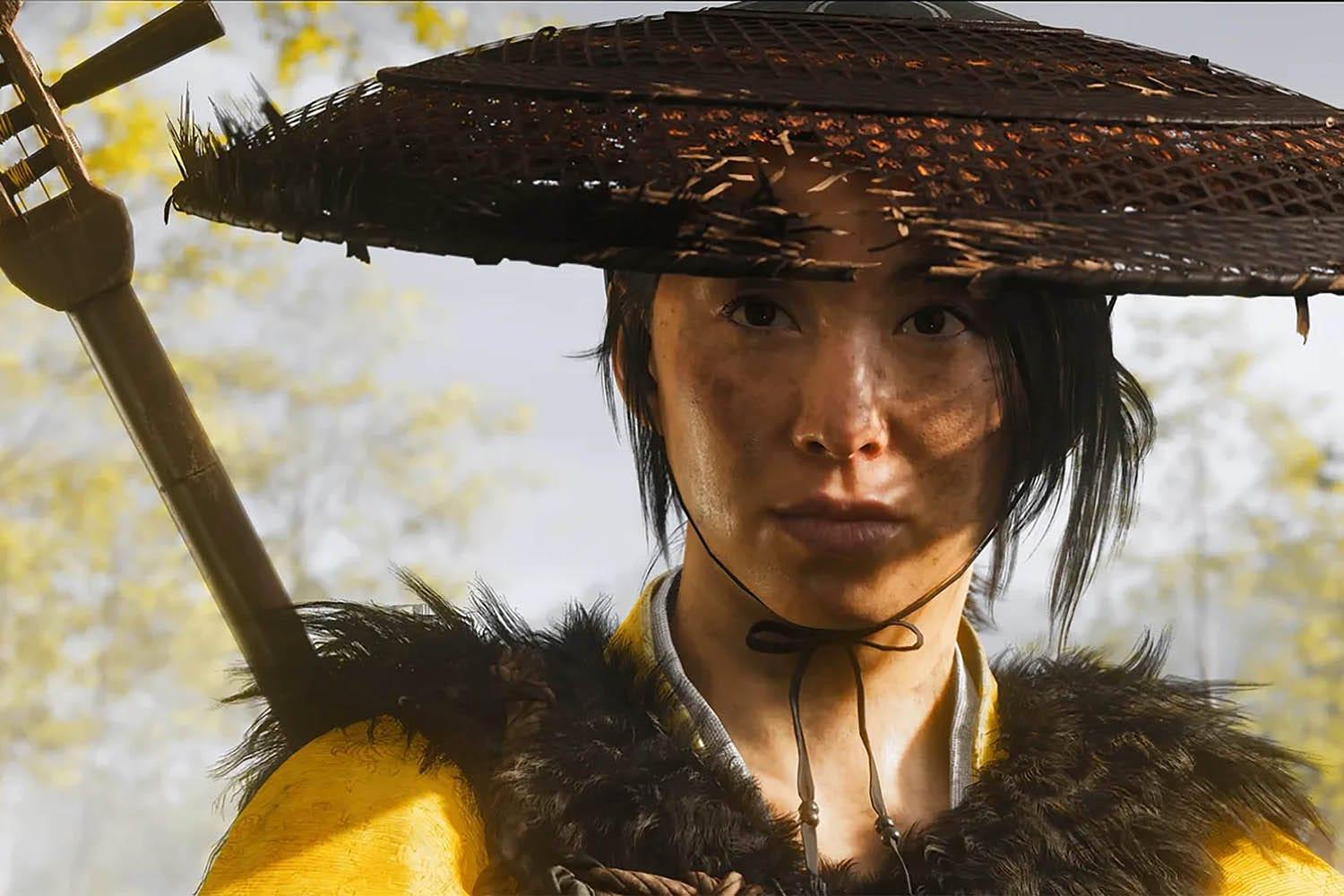 شخصیت آتسو در بازی Ghost of Yotei