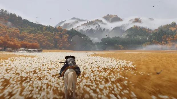 محیط جهان باز بازی Ghost of Yotei